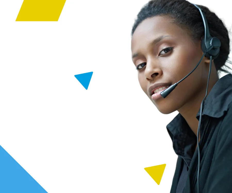 Eagles Funding Group support specialist on the phone